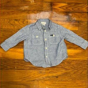Ralph Lauren blue denim button down